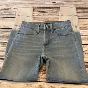 Trendy Old Navy Ballerina Jeggings Jeans Girl’s 10 Tie Dye Bottoms Tapered Leg